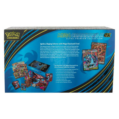 Mega Charizard X Ex Ultra-Premium Collection - ShokuninGunpla