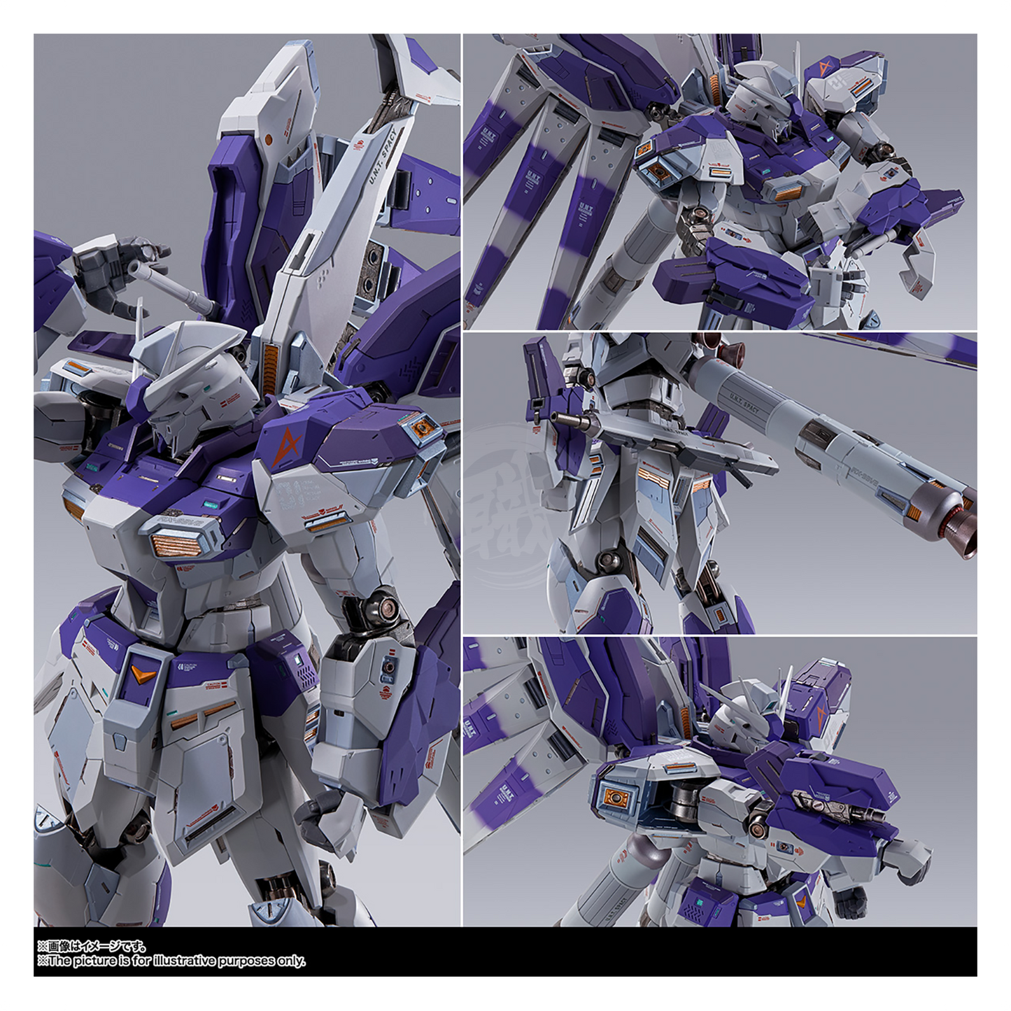 Bandai - Metal Build Hi-Nu Gundam - ShokuninGunpla