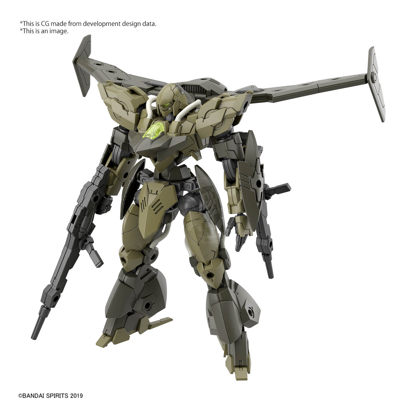 Bandai - 30MM Verdenova [Green] - ShokuninGunpla