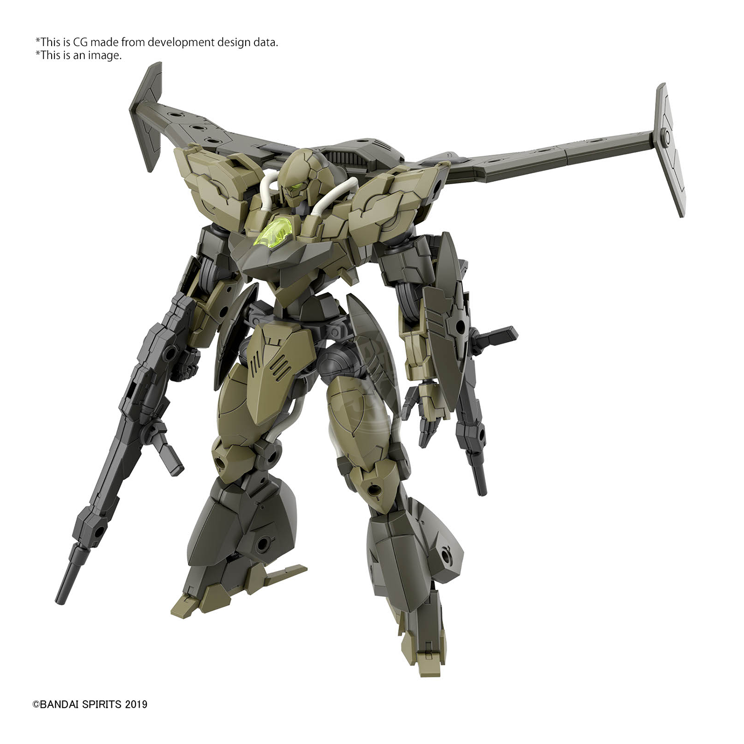 Bandai - 30MM Verdenova [Green] - ShokuninGunpla