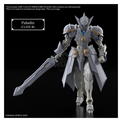 Bandai - 30MF Class Up Armor [Liber Paladin] - ShokuninGunpla