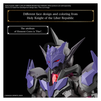 Bandai - 30MF Class Up Armor [Rosan Holy Knight] - ShokuninGunpla