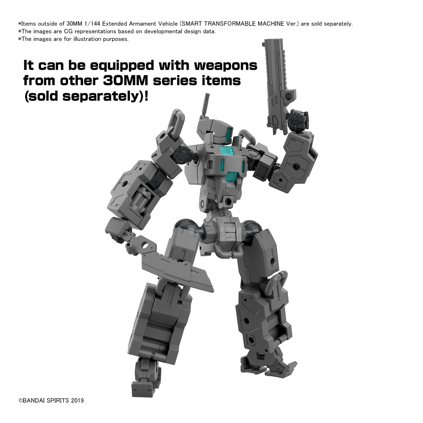 30MM Extended Armament Vehicle [Small Transformable Machine Ver.]