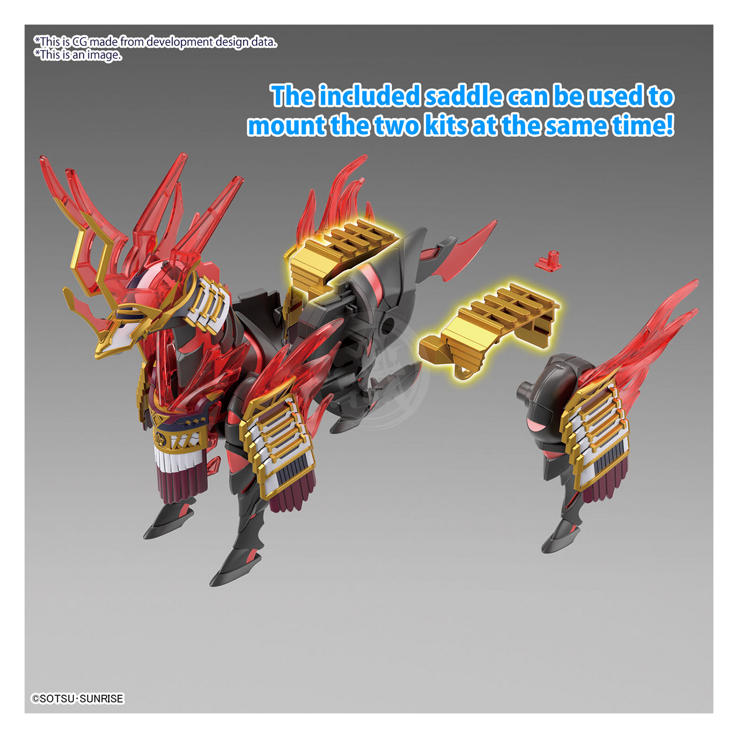 Bandai - SDW Heroes Nobunaga's War Horse - ShokuninGunpla