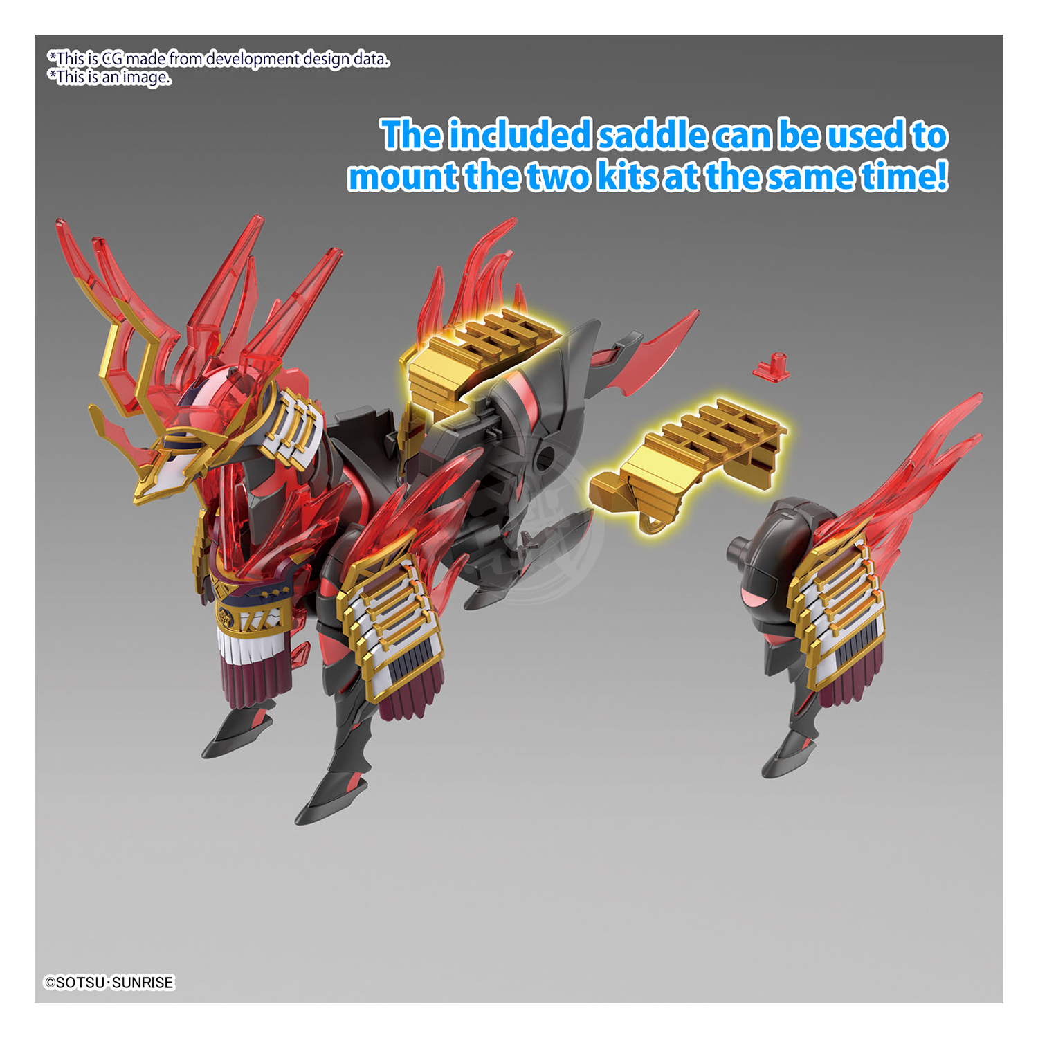 Bandai - SDW Heroes Nobunaga's War Horse - ShokuninGunpla