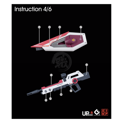 HG Infinite Justice Gundam Type II Waterslide Decals [UV] - ShokuninGunpla