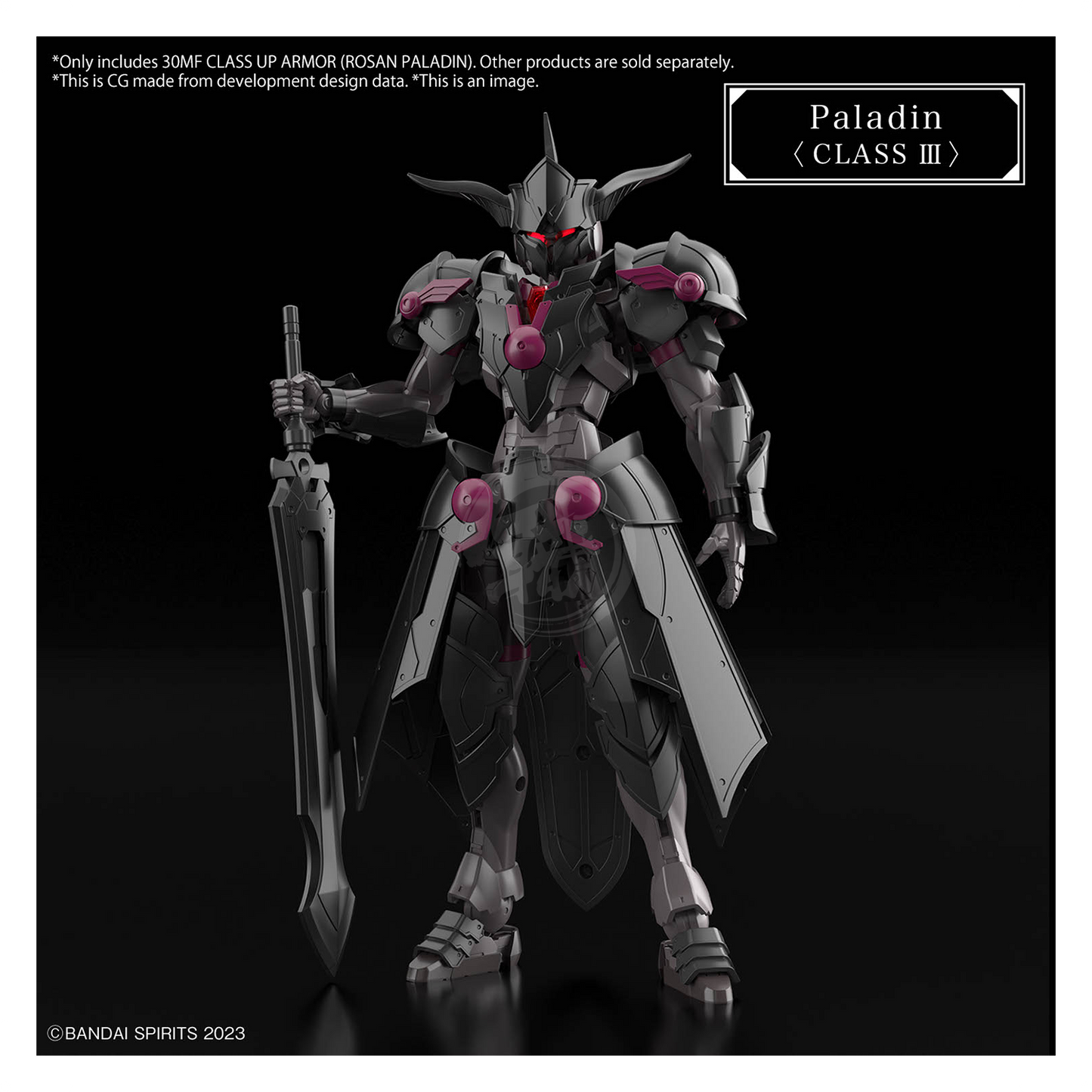 Bandai - 30MF Class Up Armor [Rosan Paladin] - ShokuninGunpla