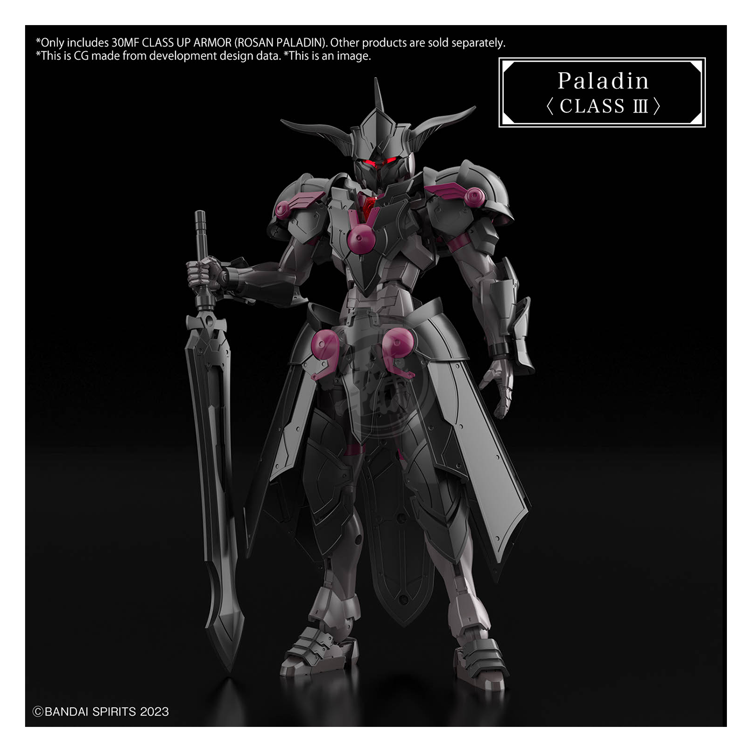 Bandai - 30MF Class Up Armor [Rosan Paladin] - ShokuninGunpla