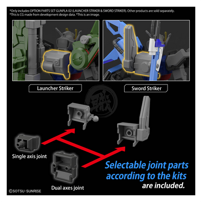 Option Parts Set Gunpla 02 [Launcher Striker & Sword Striker]