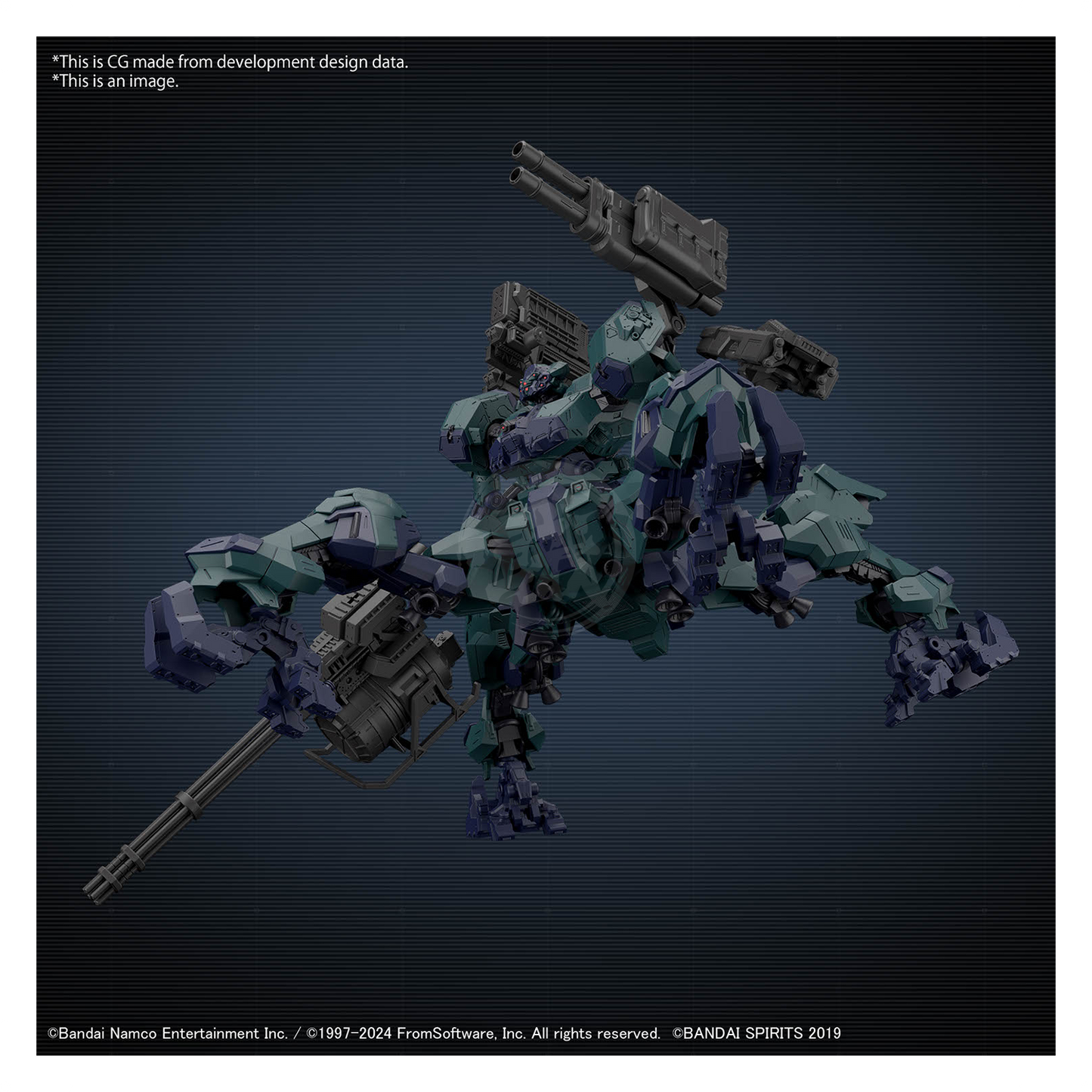 30MM Armored Core VI Fires of Rubicon Balam Industries BD-011 Melander Liger Tail [Preorder Q1 2025]