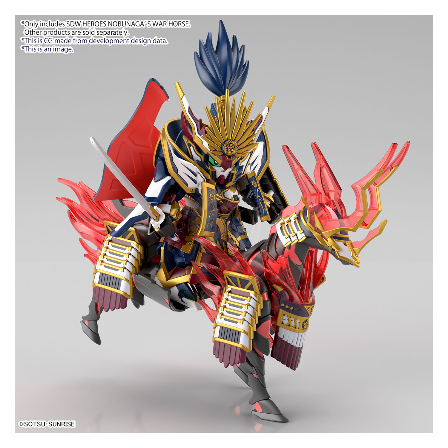 Bandai - SDW Heroes Nobunaga's War Horse - ShokuninGunpla