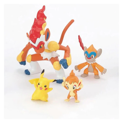 [Pokemon Plamo 07] Infernape Evolution Set