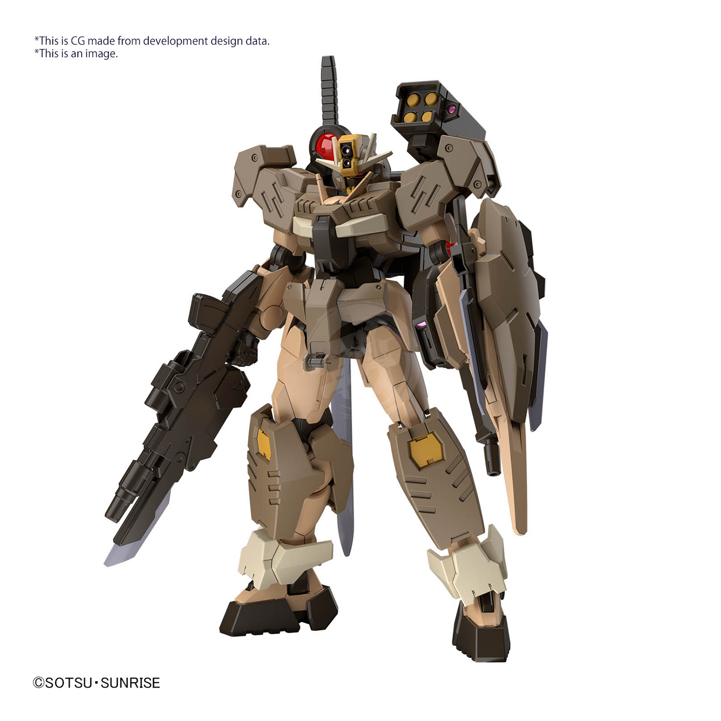 Bandai - HG Gundam OO Command Qan[T] Desert Type - ShokuninGunpla