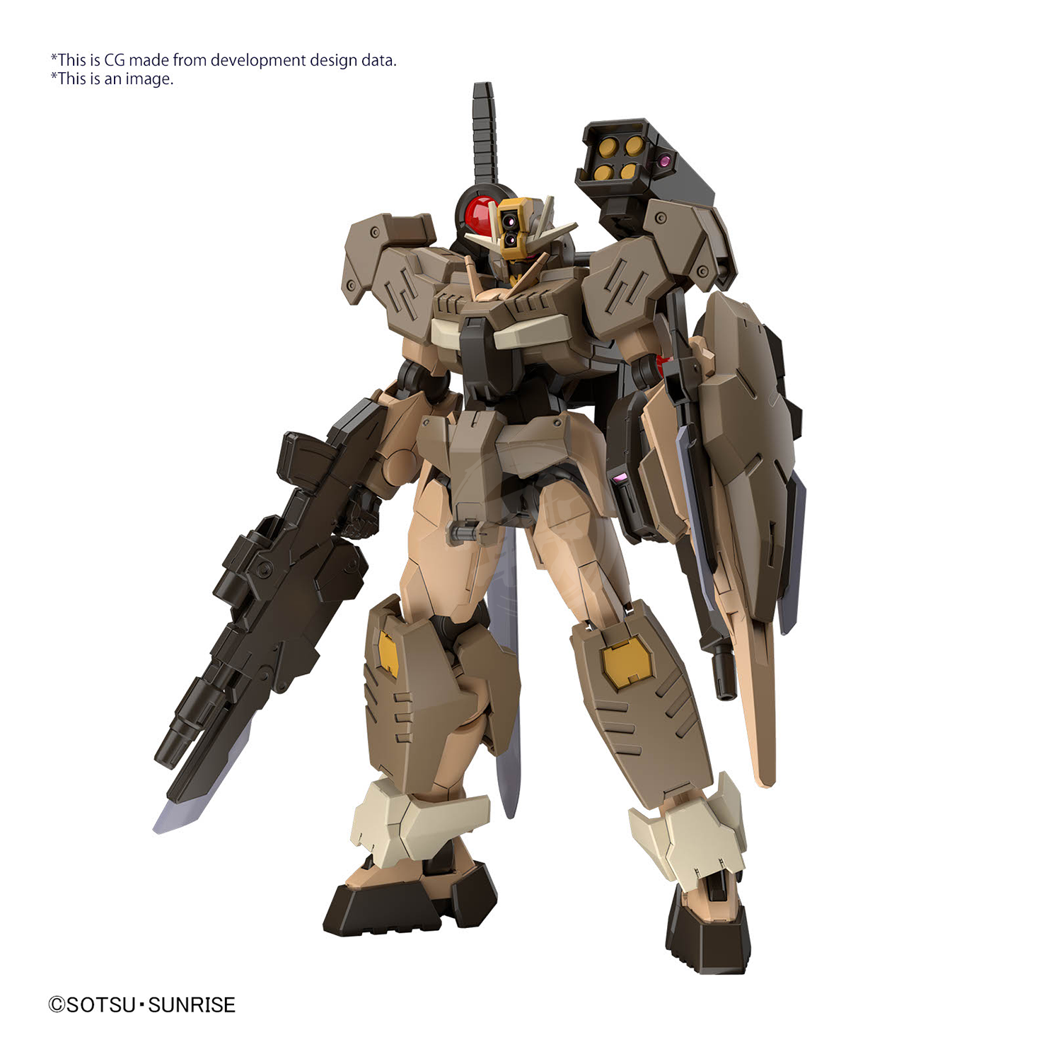 Bandai - HG Gundam OO Command Qan[T] Desert Type - ShokuninGunpla