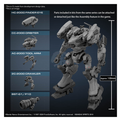 30MM Armored Core VI Fires of Rubicon RaD CC-2000 Orbiter