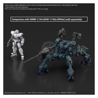 30MM Armored Core VI Fires of Rubicon Balam Industries BD-011 Melander Liger Tail [Preorder Q1 2025]