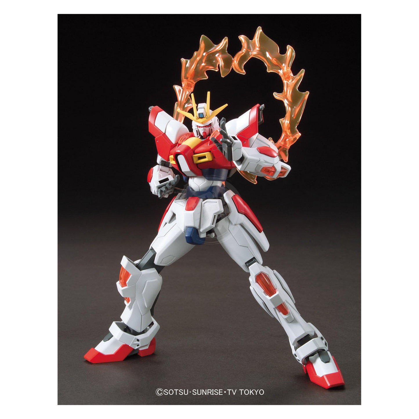 Bandai - HG Build Burning Gundam - ShokuninGunpla