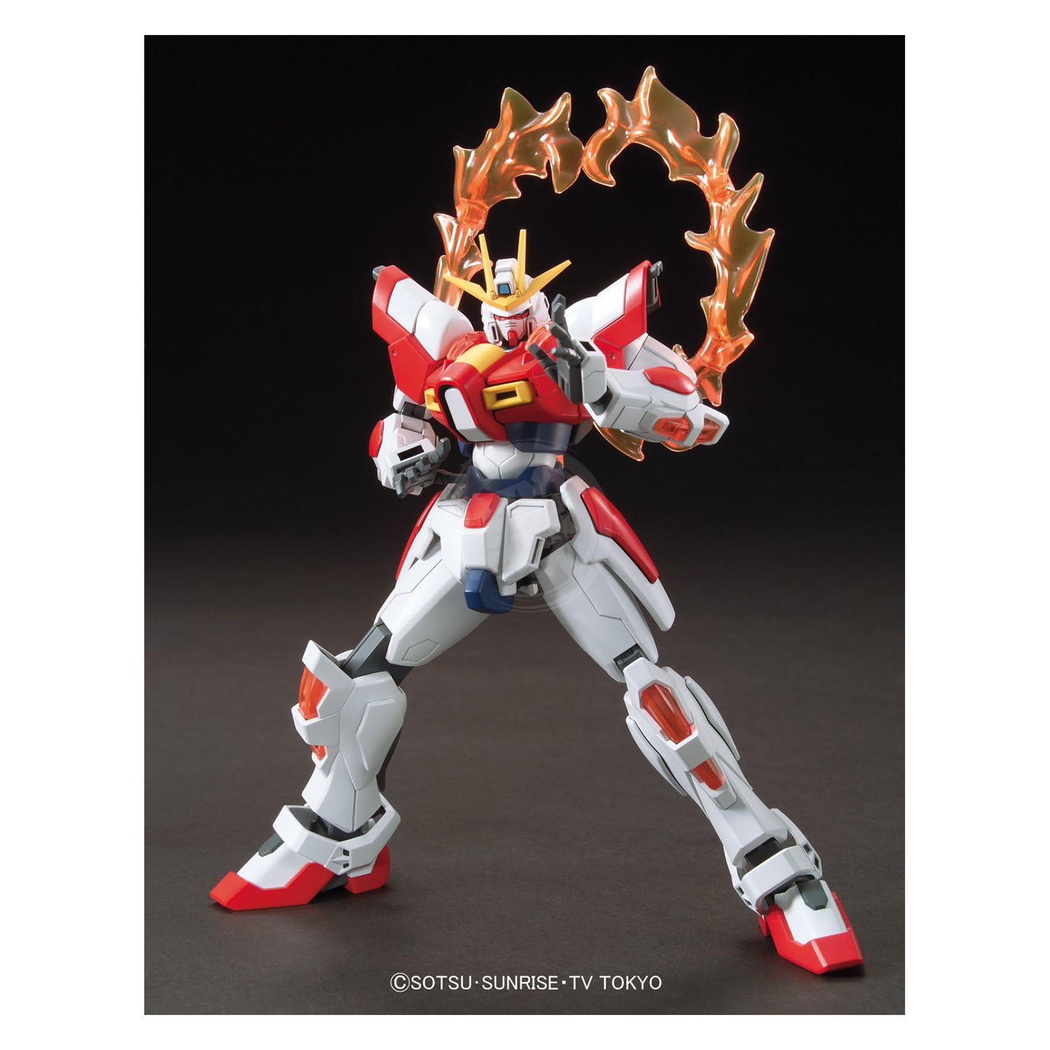 Bandai - HG Build Burning Gundam - ShokuninGunpla