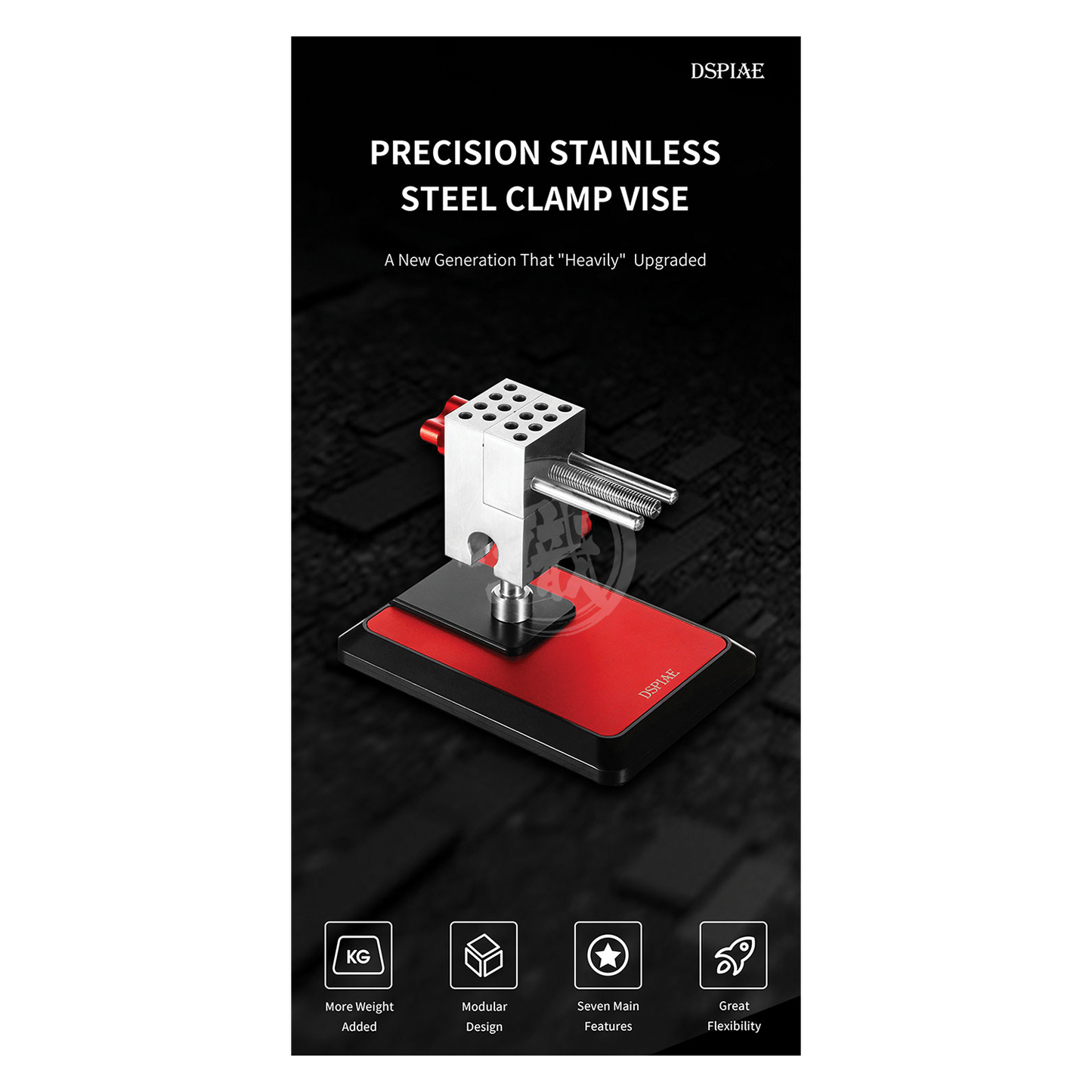 DSPIAE - Precision Stainless Steel Clamp Vise - ShokuninGunpla