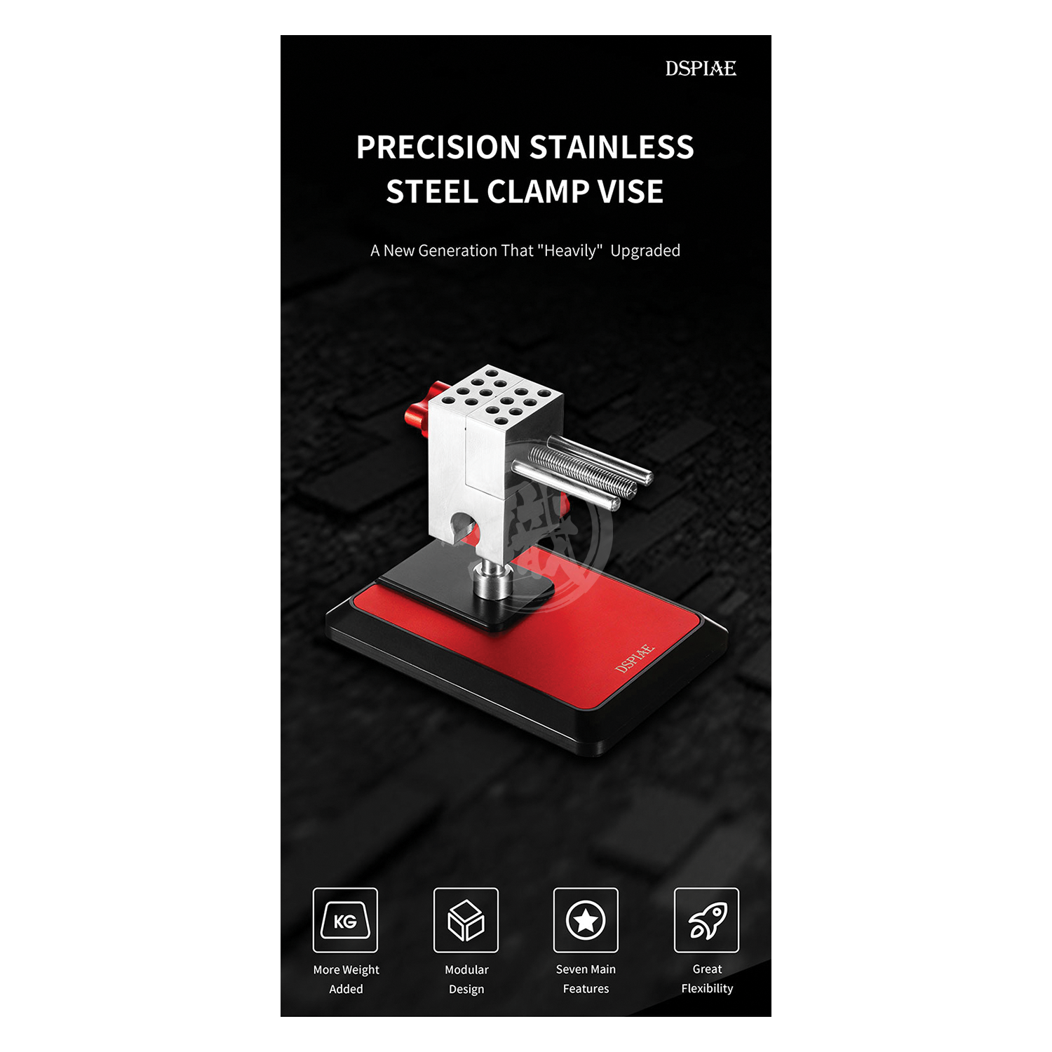 DSPIAE - Precision Stainless Steel Clamp Vise - ShokuninGunpla