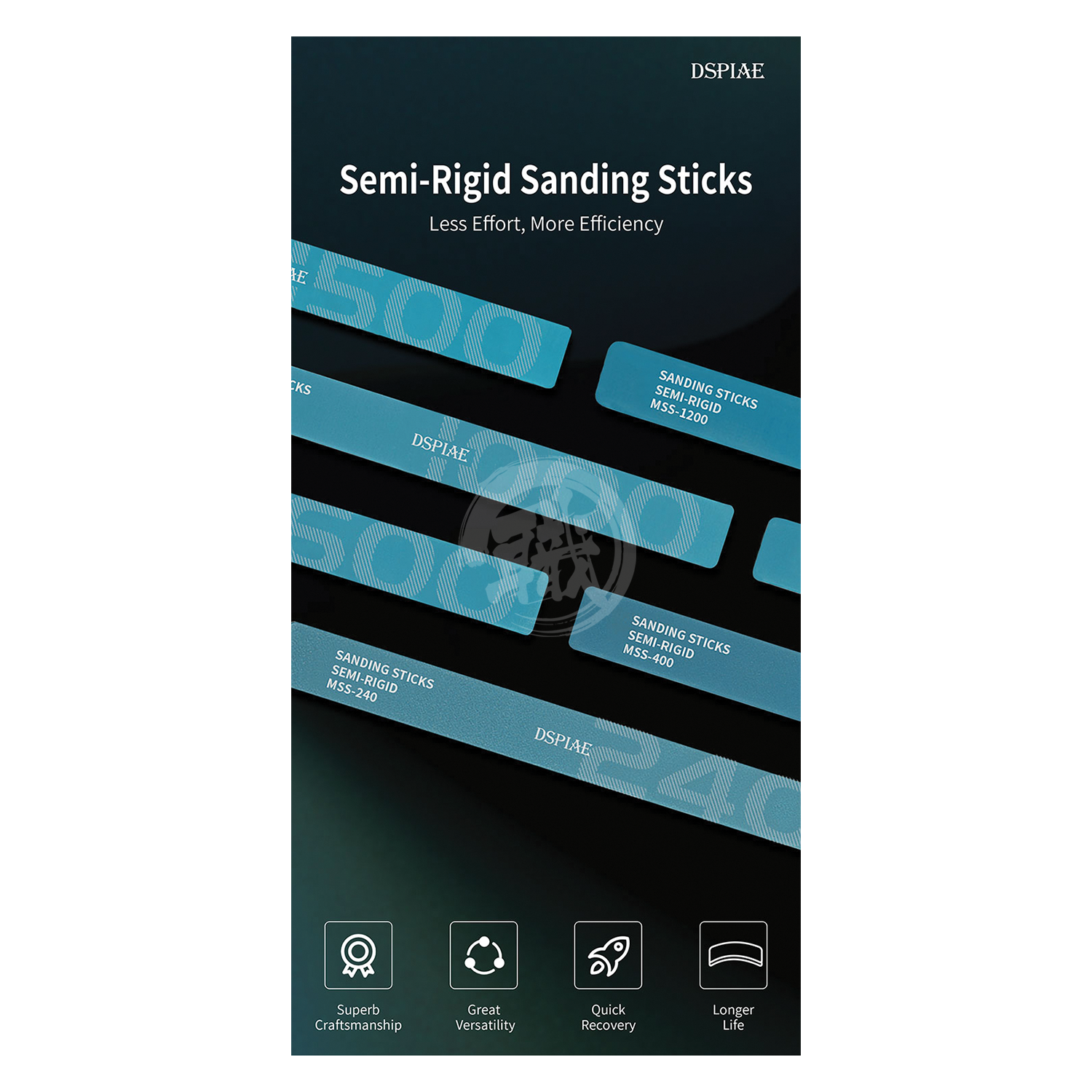 DSPIAE - Semi-Rigid Sanding Stick [#240] - ShokuninGunpla