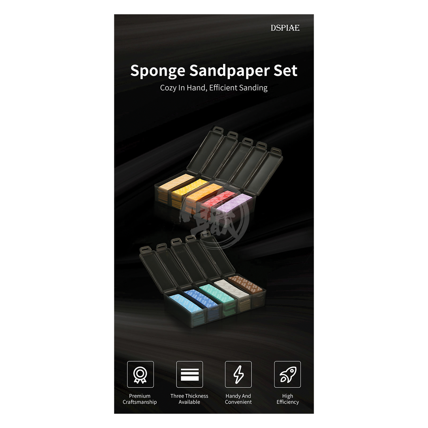 DSPIAE - Sanding Sponge Set [Fine] - ShokuninGunpla