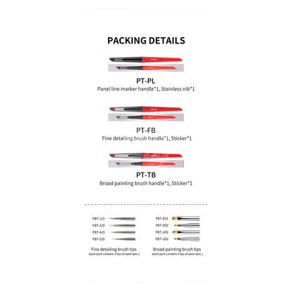 DSPIAE - Phoenix Plume Panel Lining Pen - ShokuninGunpla