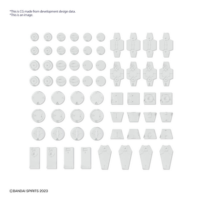 30MM Customize Material [Decoration Parts 1 White]