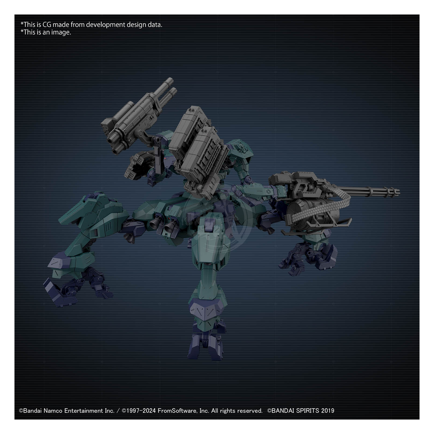 30MM Armored Core VI Fires of Rubicon Balam Industries BD-011 Melander Liger Tail [Preorder Q1 2025]