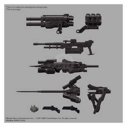 30MM Armored Core VI Fires of Rubicon RaD CC-2000 Orbiter Nightfall