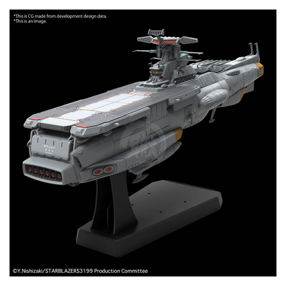 Bandai - 1/1000 EFCF Asuka Class Fast Combat Support Tender/Amphibious Assault Ship DX - ShokuninGunpla