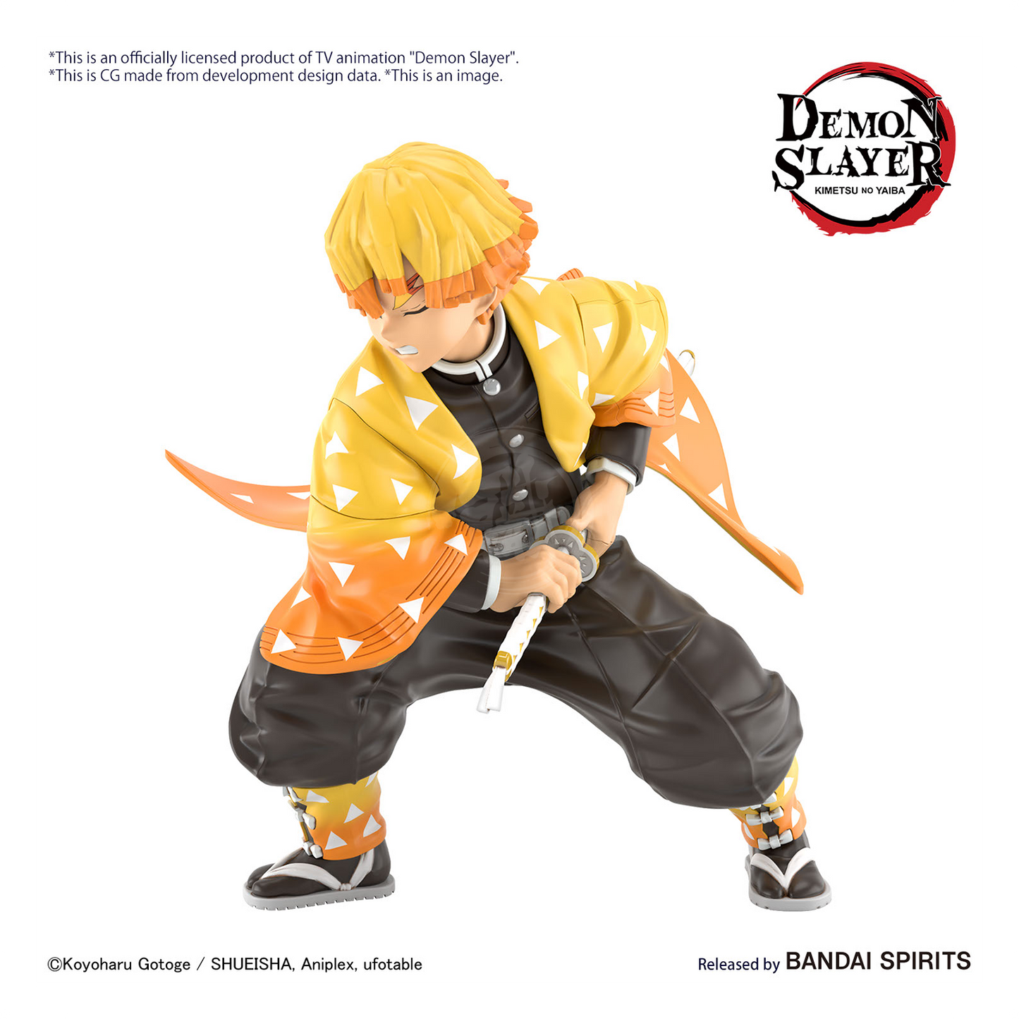 Demon Slayer Model Kit - Agatsuma Zenitsu