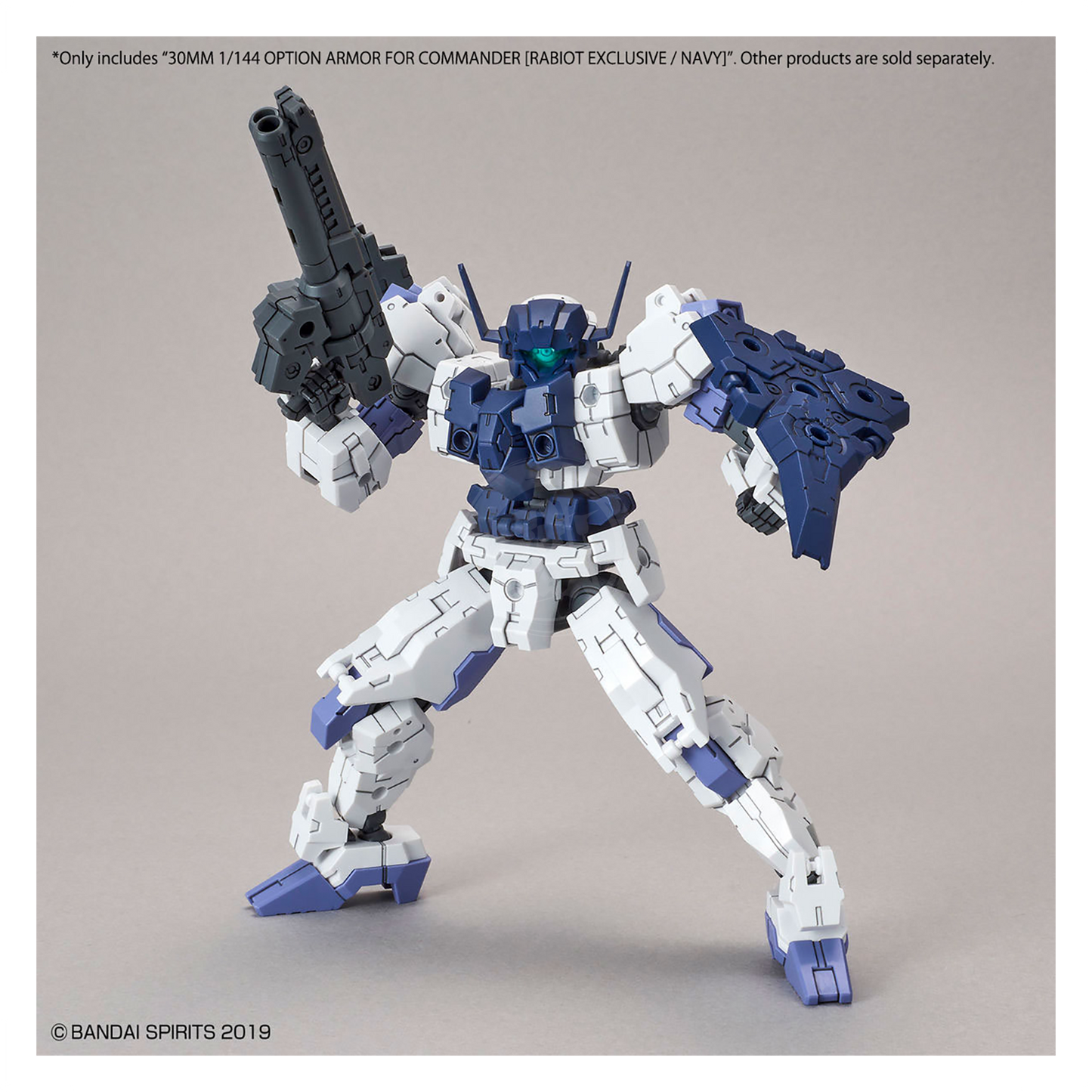 30MM Option Armor For Commander [Rabiot Exclusive / Navy] - ShokuninGunpla