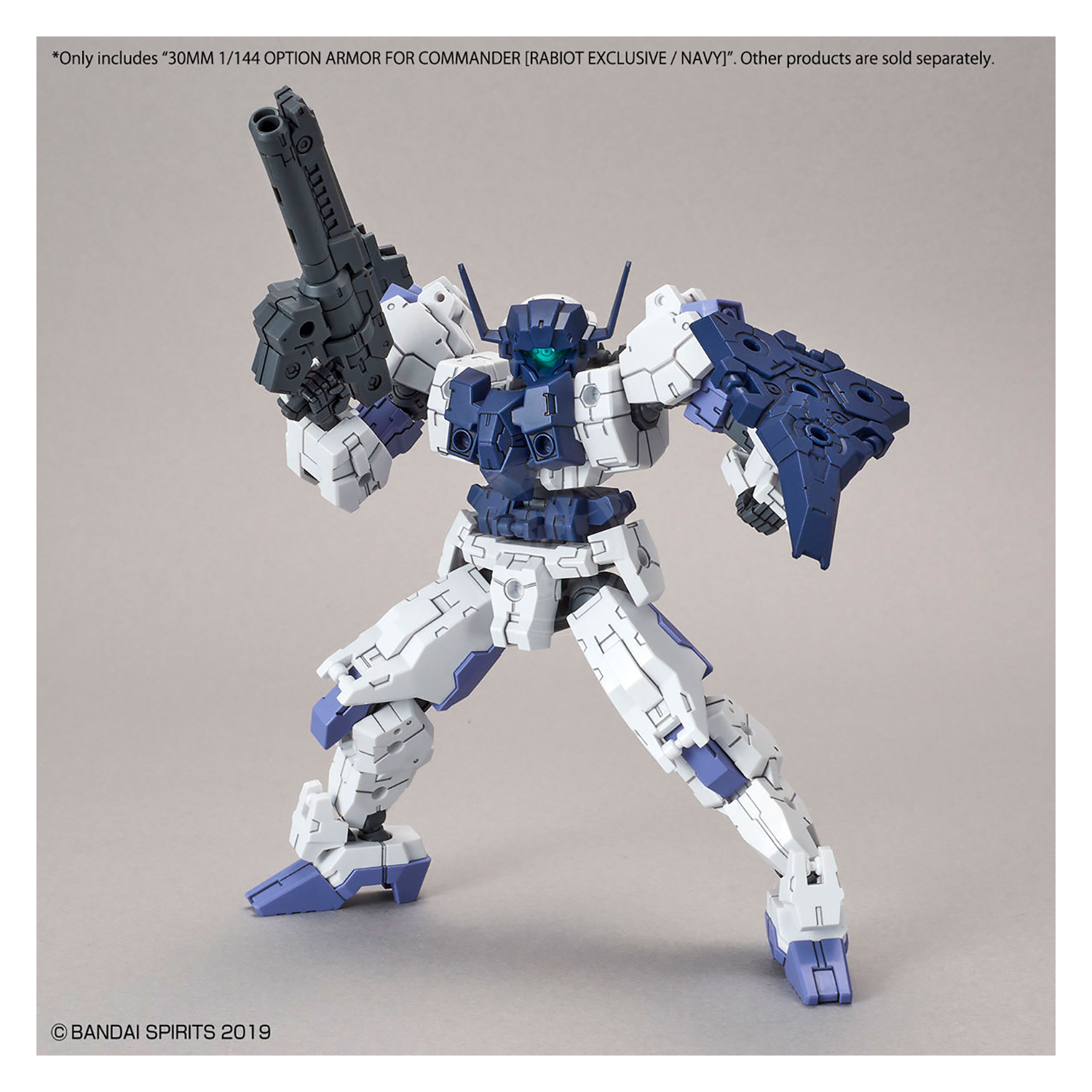 30MM Option Armor For Commander [Rabiot Exclusive / Navy] - ShokuninGunpla
