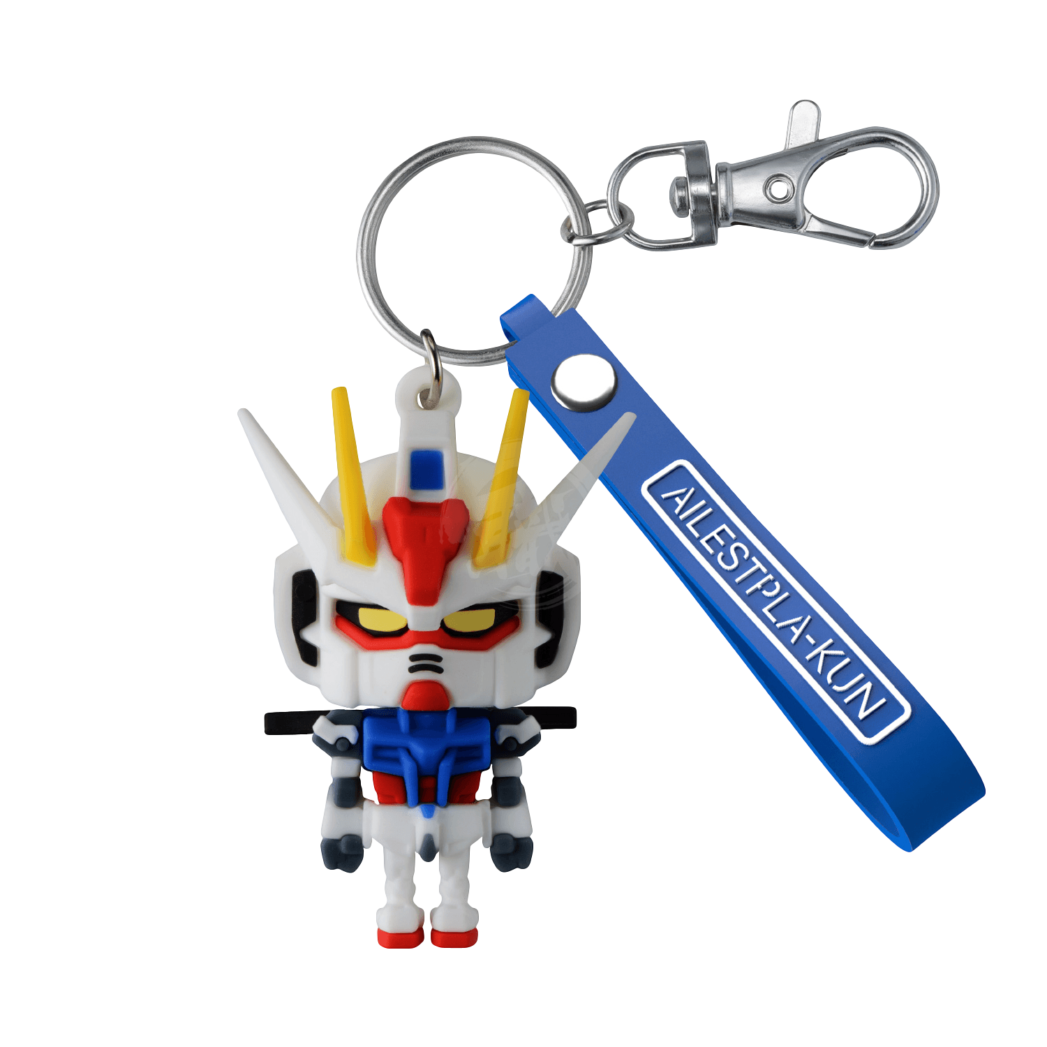 Aile Stpla-Kun 3D Rubber Mascot Keychain - ShokuninGunpla