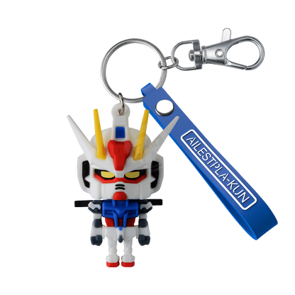 Aile Stpla-Kun 3D Rubber Mascot Keychain - ShokuninGunpla