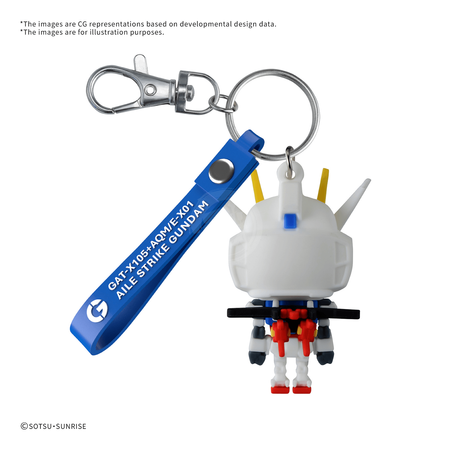 Aile Stpla-Kun 3D Rubber Mascot Keychain - ShokuninGunpla