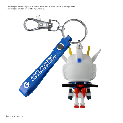Aile Stpla-Kun 3D Rubber Mascot Keychain - ShokuninGunpla