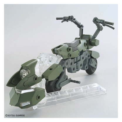 Bandai Gunpla 20 Option Parts Set Ride-On model kit with detailed plastic components and vibrant colors.