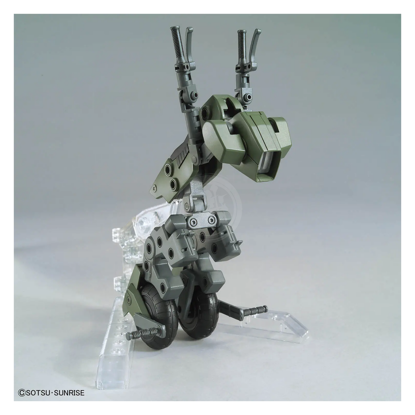 Bandai Gunpla Option Parts Set 20 Ride-On model kit, featuring detailed plastic parts for customization and assembly.