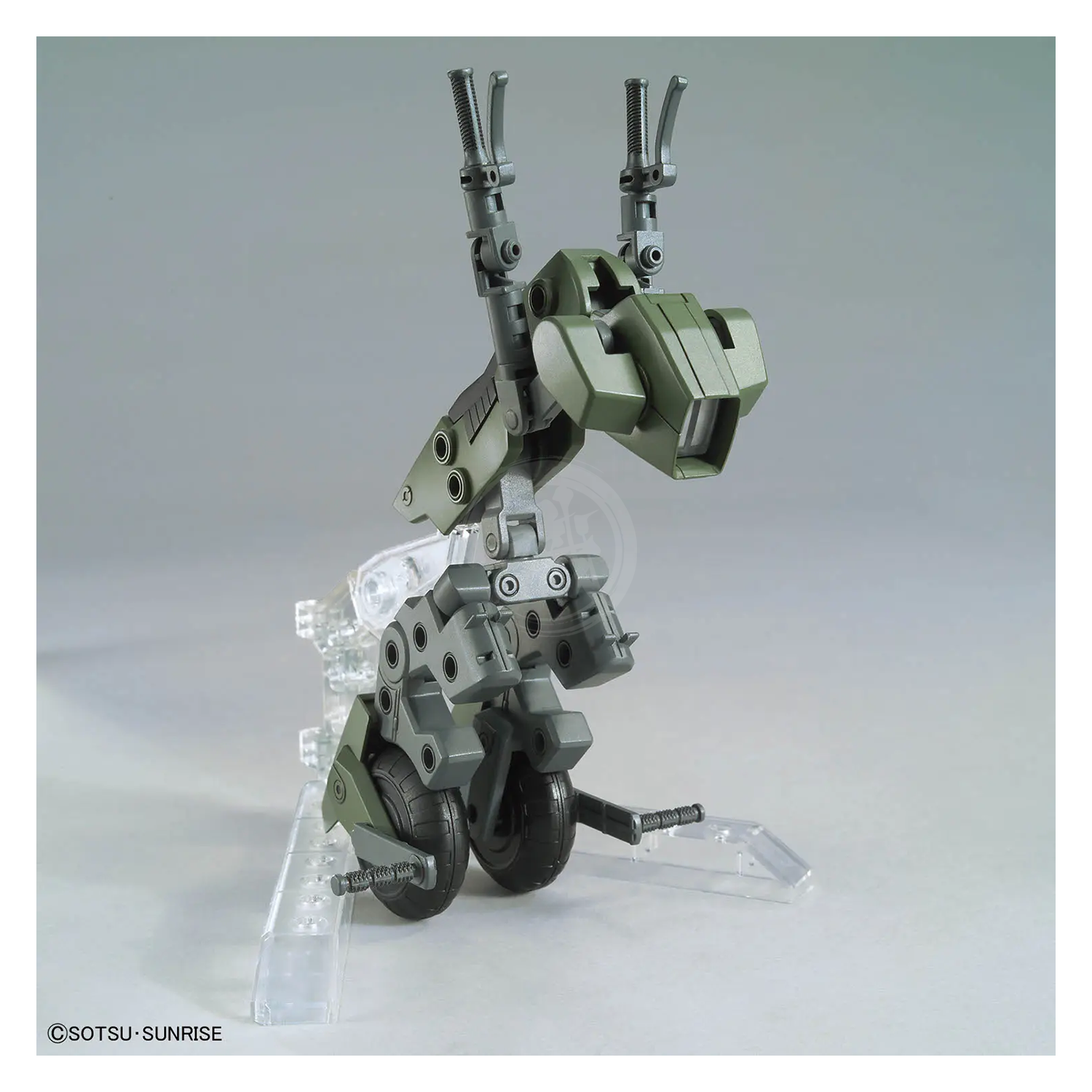 Bandai Gunpla Option Parts Set 20 Ride-On model kit, featuring detailed plastic parts for customization and assembly.