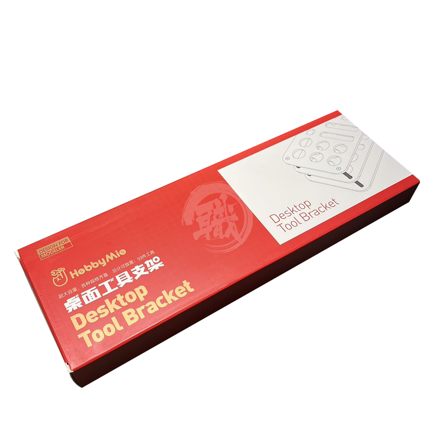 HobbyMio - Desktop Tool Bracket [Black] - ShokuninGunpla