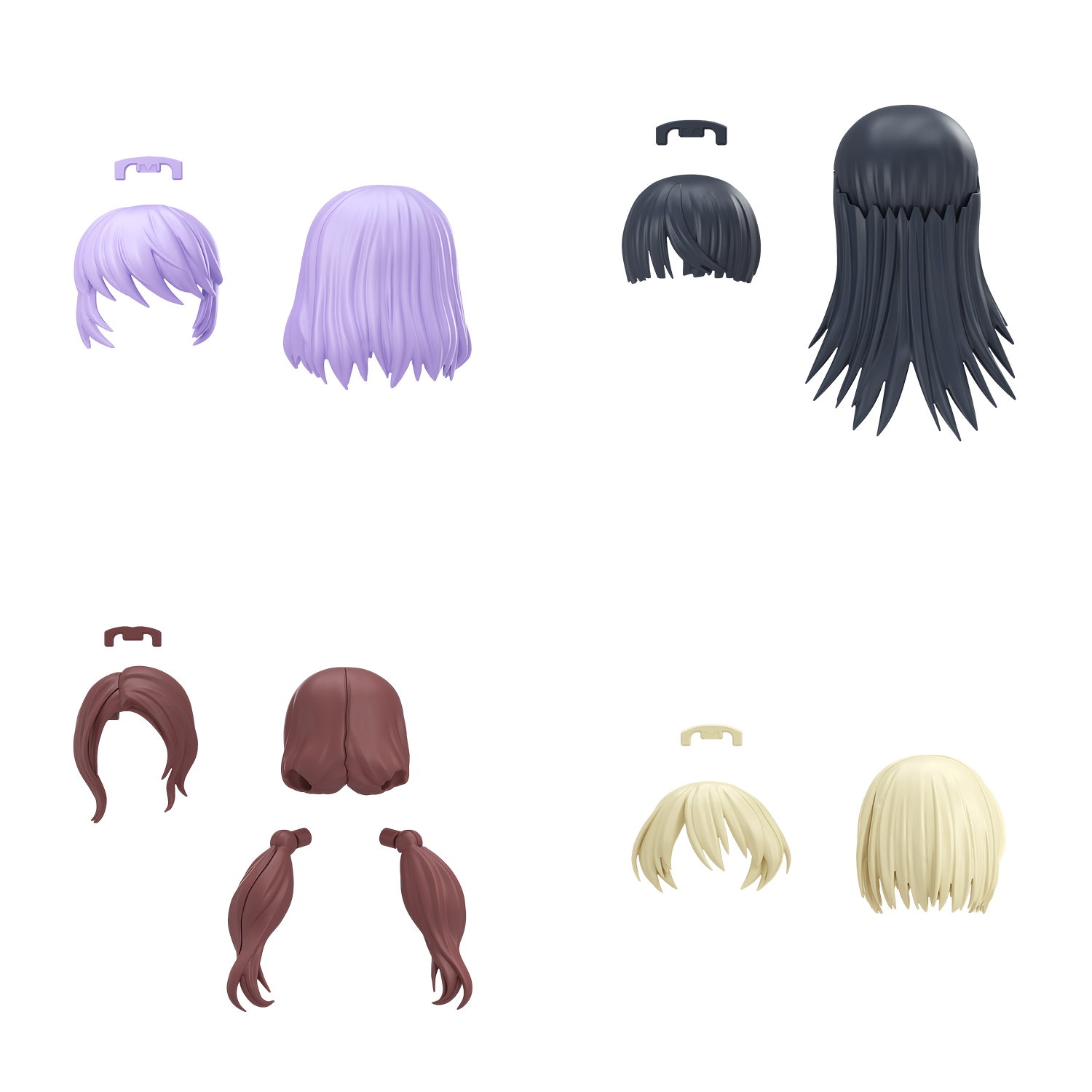 30MS Hair Style Parts [Vol.12] Full Set - ShokuninGunpla