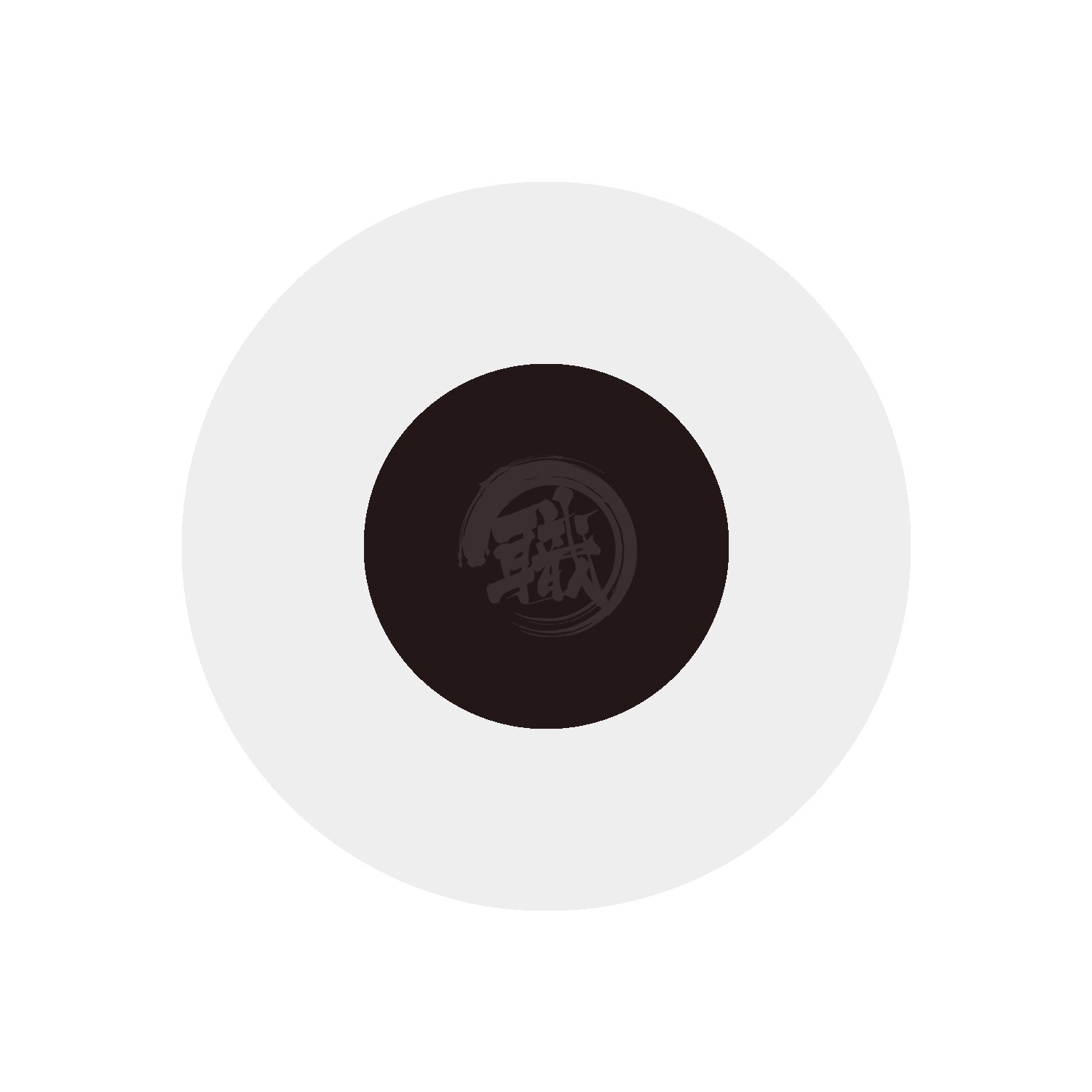 Black GSI Creos paint in a bottle, showcasing smooth, high-quality liquid paint suitable for detailed art and craft projects.