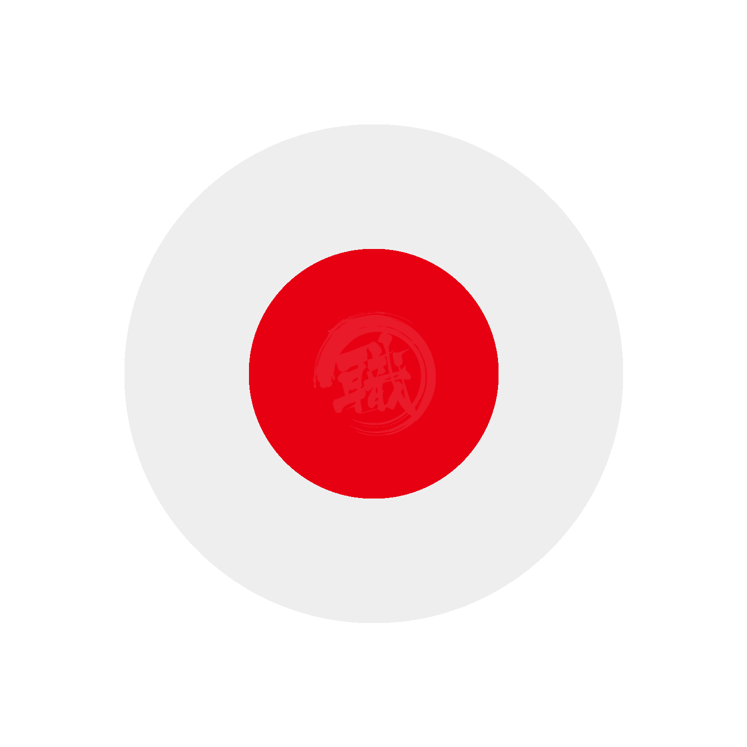 Red GSI Creos paint in a container, showcasing vibrant color suitable for artistic and decorative projects.