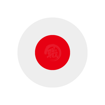 Red GSI Creos paint in a container, showcasing vibrant color suitable for artistic and decorative projects.