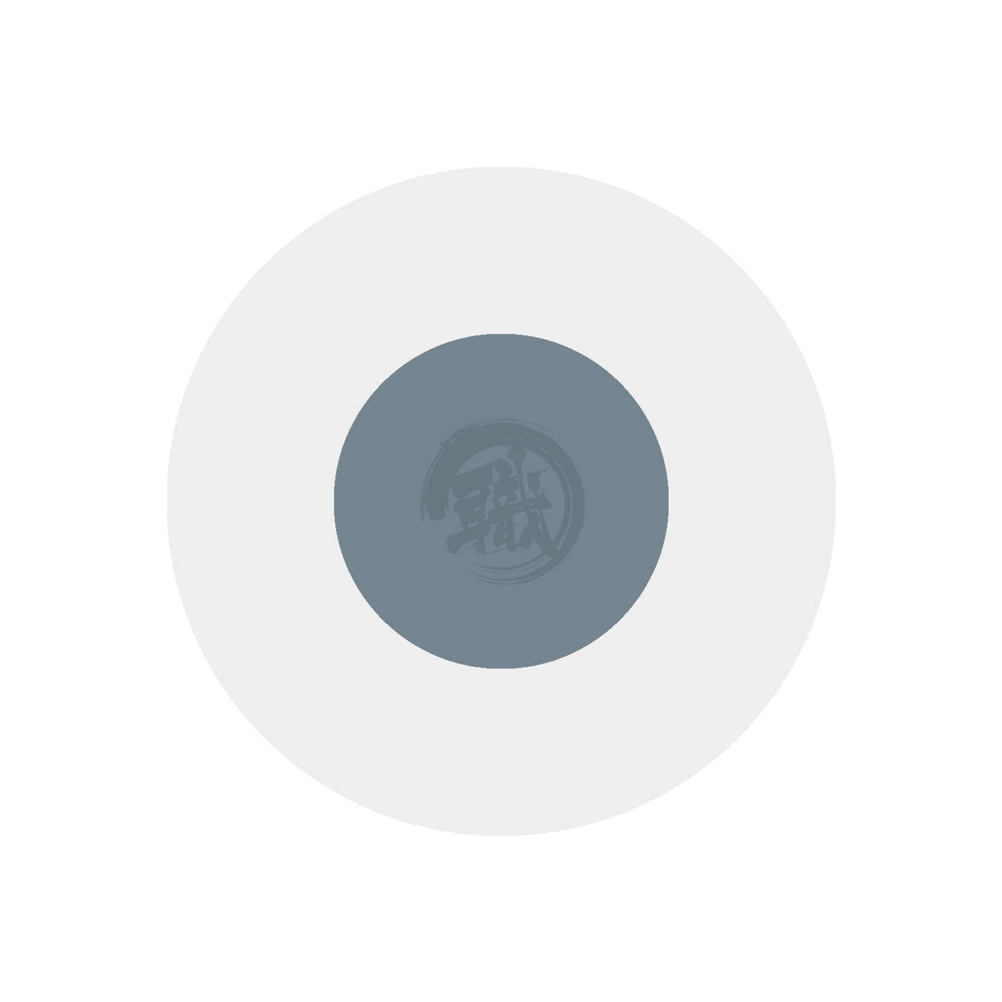 Neutral grey GSI Creos paint swatch showing a smooth, even coat of the C013 color for artistic and craft projects.