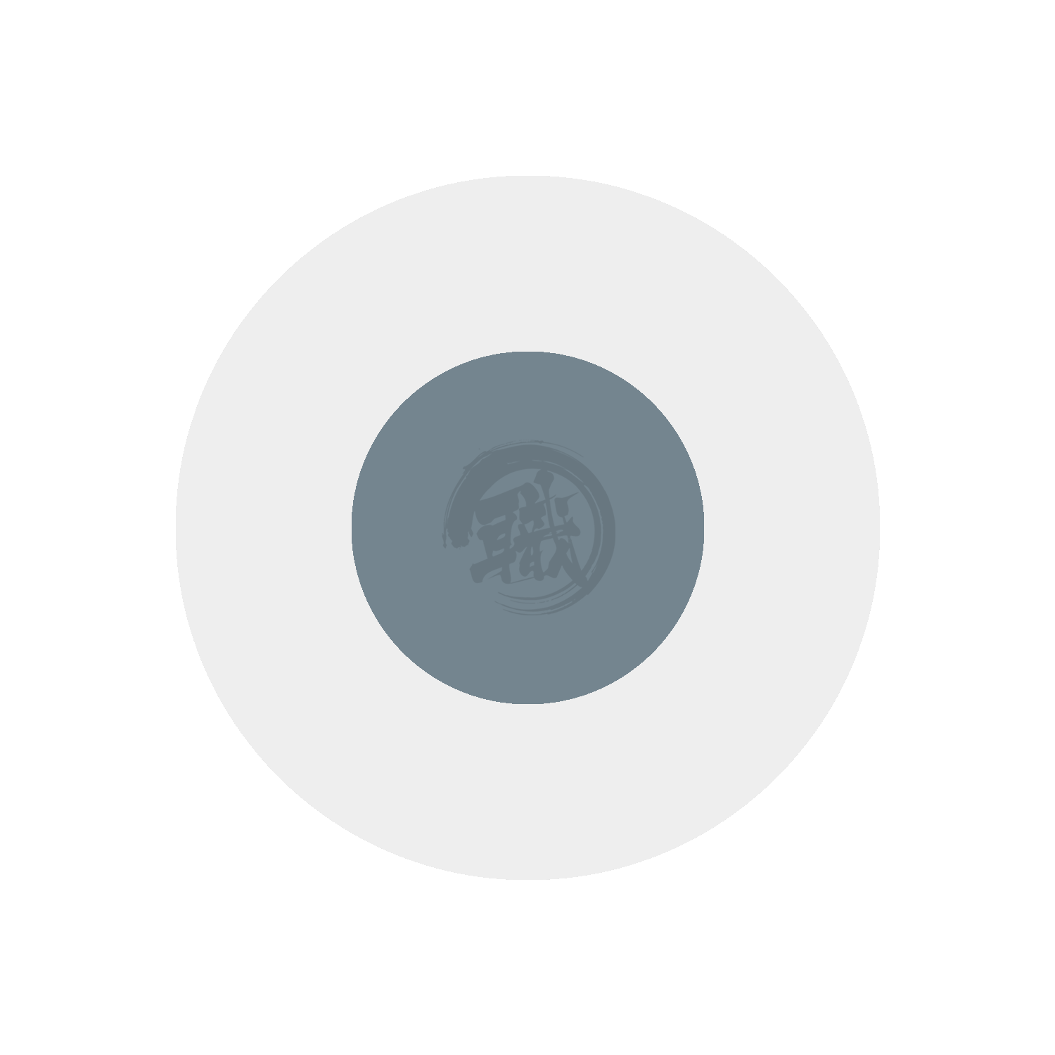Neutral grey GSI Creos paint swatch showing a smooth, even coat of the C013 color for artistic and craft projects.