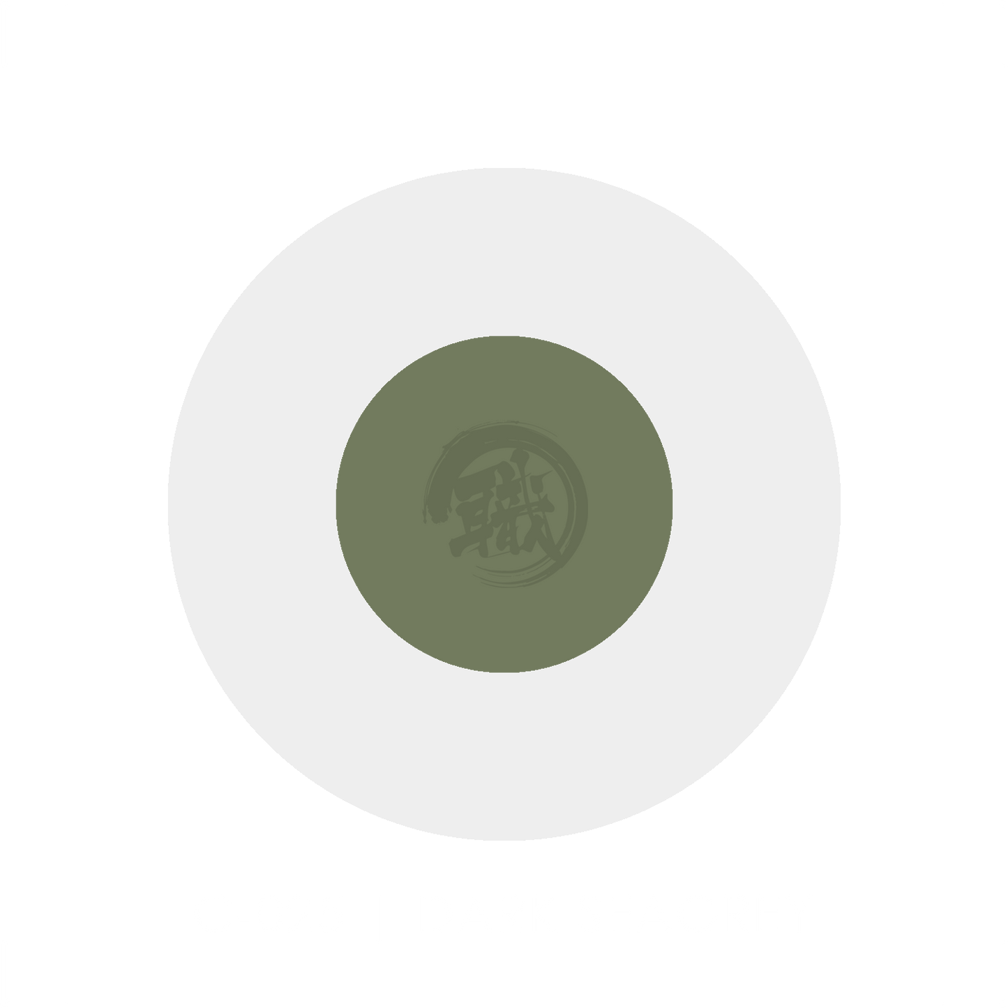 Dark Seagrey GSI Creos paint in a jar, showcasing its rich, deep grey color with smooth, glossy finish for model or artwork use.