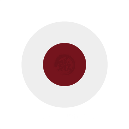 Hull Red paint by GSI Creos, showcasing a vibrant red color swatch on a smooth surface.